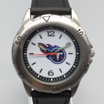 Tennessee Titans Watch Men NFL Football Silver Tone 39mm New Battery - $22.27