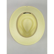 Men's Broner Summer Hat Woven Straw Style Safari SHARP SHOOTER 88-460 Natural image 7