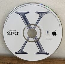 Vintage 2001 Apple Macintosh Mac OS X Server Disc Version 10.1.5 - $79.99