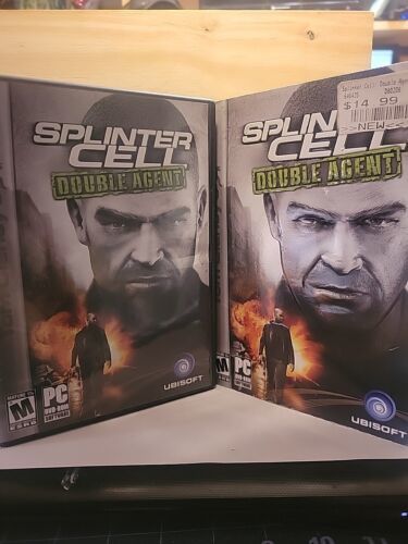 Tom Clancy's Splinter Cell: Double Agent PC DVD-Rom 2006 Windows - $12.09
