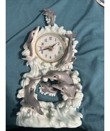 Dolphin Clock Desk - $368.69 MXN