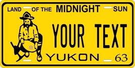 Yukon Canada 1963 License Plate Personalized Custom Car Bike Motorcycle Moped  - £8.65 GBP+