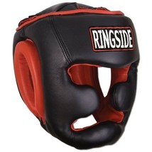 Ringside Full Face HGBC MMA Kick Boxing Sparring Headgear Head Gear - Black - £63.20 GBP