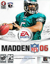 Madden NFL 06 PC CD-Rom Software EA Sports 2005 Players Inc 3-Disc Set Football - £6.29 GBP