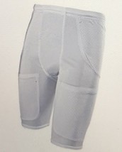 5 Pocket Adult Girdle White Pant X Large. Football. Shipping In 24 Hours - £20.19 GBP