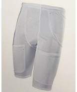 5 Pocket Adult Girdle White Pant X Large. Football. Shipping In 24 Hours - $35.22 CAD