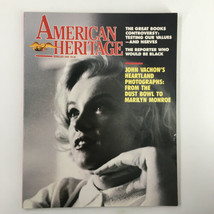 American Heritage Magazine February 1989 Marilyn Monroe in 1953 Photo No Label - £11.32 GBP