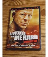 Live Free or Die Hard (DVD, 2007, Widescreen) Factory Sealed - $3.99