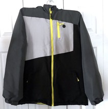 Boys Winter Coat Jacket XL 18/20 Black, Gray Yellow Pre-owned Canyon Riv... - $12.00