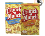 6x Boxes Crunch &#39;N Munch Variety Flavor Popcorn With Peanuts 3.5oz Mix &amp;... - £19.53 GBP