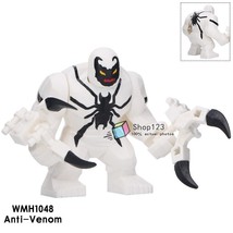 Big Size Symbiote Anti-Venom Marvel Spider-Man Venom Minifigures Toy Gift - $6.95