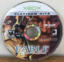 2005 Fable The Lost Chapters Xbox Platinum Hits Video Game Disc - £29.10 GBP