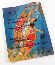 Vtg 1960&#39;s Knights of Columbus 4312 Invitational Basketball Tournament P... - $8.99