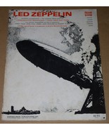 Led Zeppelin First Album Songbook Vintage Play Along With The Record Iss... - £117.46 GBP