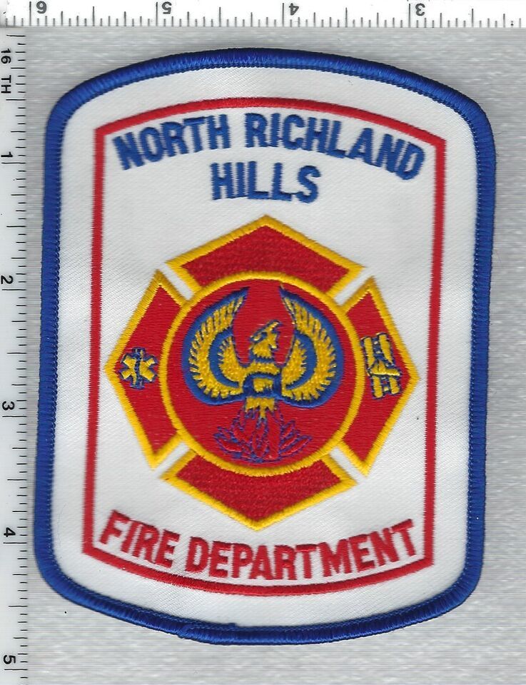 North Richland Hills Fire Department Texas) Shoulder Patch - $23.33