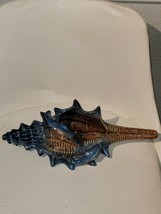 Vintage Triton Trumpet Shell Dolphin ceramic Planter - £25.03 GBP
