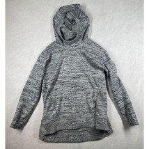 Athleta Girl Kickin It Hoodie Gray Long Sleeve Pullover Top Girls Medium... - £11.49 GBP