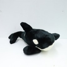 Seaworld Shamu The Killer Whale Plush Stuffed Animal 16&quot; Black White - £11.74 GBP
