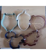 HARVEST  COLLECTION Cookie Cutter Set 5 Pieces new in package - $6.78 CAD