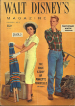 Walt Disney&#39;s Magazine - Vol Iii, No 4 June 1958 - Annette, Spin &amp; Marty, More! - £31.95 GBP