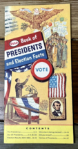 1964 Book Of Presidents And Election Facts Esso Lyndon Johnson Administr... - $7.50