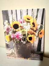 Sunflower  wood Pallet Art Print - SALE image 2