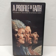 Vintage 1993 LDS VHS Cassette Tape A Profile of Faith Member Church Jesus Christ - £11.77 GBP