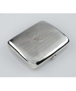 Sampson Mordan &amp; Co. Sterling Silver Cigarette Case Monogrammed Nice Con... - $429.78 CAD