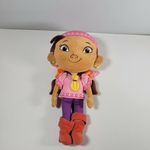 Disney Plush Doll Jake and The Neverland Pirates Izzy 12 Inch Genuine - £10.97 GBP