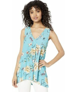 Karen Kane Pleat Front Tank - 100% Viscose Women&#39;s Size XS - Blue NWOT - €34,38 EUR