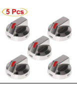 5 PACK DG64-00473A /B Top Burner Control Dial Knob Range - $185.88 MXN