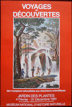 Original Poster France Natural Museum Discoveries 1981 - £53.23 GBP