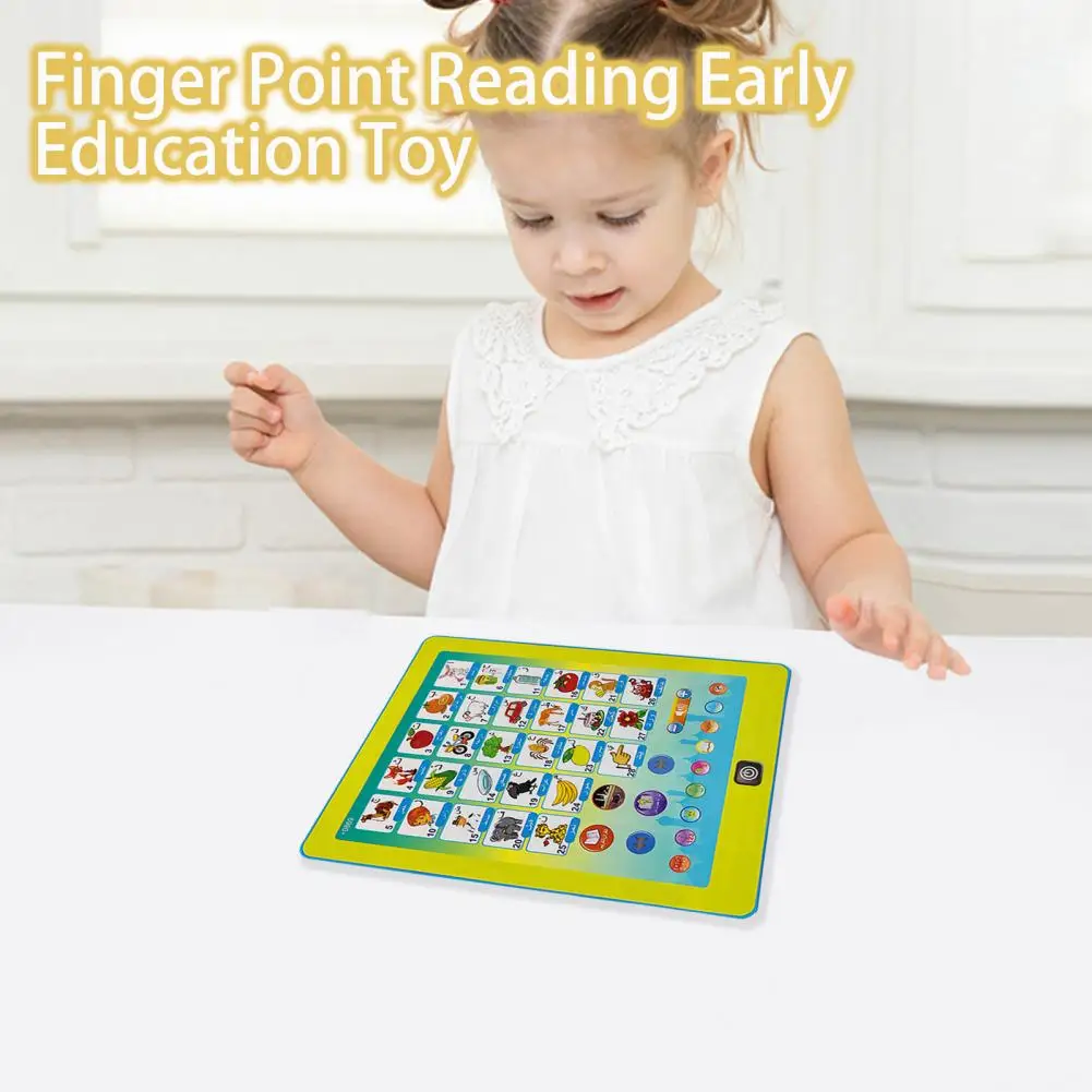 Kids Toy High Clarity Speaker Bright Color Finger Point Reading Early Education - £15.63 GBP