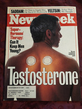 NEWSWEEK September 16 1996 Testosterone Hormone Therapies Boris Yeltsin - £6.90 GBP