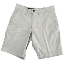 NEW Sonoma Mens Shorts 30 Waist Alloy Flexwear Cotton Spandex Flat Front... - $17.99