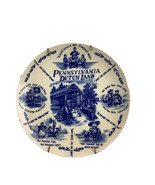 Vintage Pennsylvania Dutch Land Collectors Plate Made in Japan With Plat... - $15.70