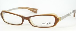 Mikli M0304 Col 03 Marron/Beige Lunettes Plastique Cadre 53-14-135mm - £51.89 GBP