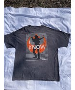 Disney Parks Hanes Han Solo I Know Graphic T Shirt Gray Mens Size 2XL - £9.28 GBP