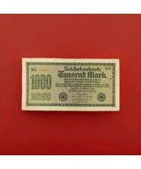 1922 GERMANY BANKNOTE 1000 Mark Paper Note German Money Europe Currency - $12.95