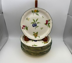 Set of 9 Noritake Gala Cuisine FRUIT PARFAIT Bread &amp; Butter Plates - $69.99