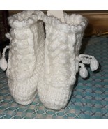 New old stock, knit, vintage, baby booties - $26.91 CAD