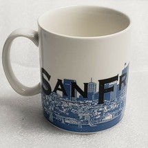 2002 San Francisco Starbucks Series One Skyline Series Coffee Mug California - £25.44 GBP