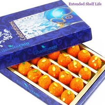 Diwali Gifts Indian Sweets - Motichoor Laddoo Box - (400 gm x 2 pack) Fr... - $46.56