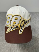 Vintage NASCAR Hat Cap Snap Back White Dale Jarret #88 Racing Robert Yat... - $366.27 MXN
