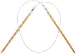 CHIAOGOO 24-Inch Bamboo Circular Knitting Needles, 35/19mm - $13.99
