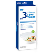 Grand Fusion Silicone Food Wraps XL (3-Pack) - $35.69