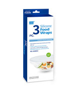 Grand Fusion Silicone Food Wraps XL (3-Pack) - £28.06 GBP