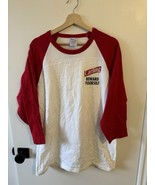 MENS Large Carling Hamilton Tiger Cats CFL Football Long sleeve Raglan T... - €31,96 EUR