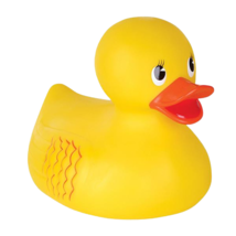 Jumbo Rubber Ducky Squeaky Bath Pool Toy 10.5&quot; (Ages 3 Years And Up) - £18.00 GBP