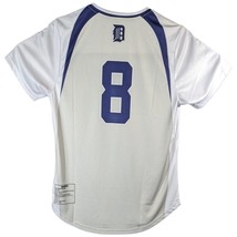 Legends Softball Jersey Shirt #8 New Balance Womens Medium Gray Short Sl... - $19.02